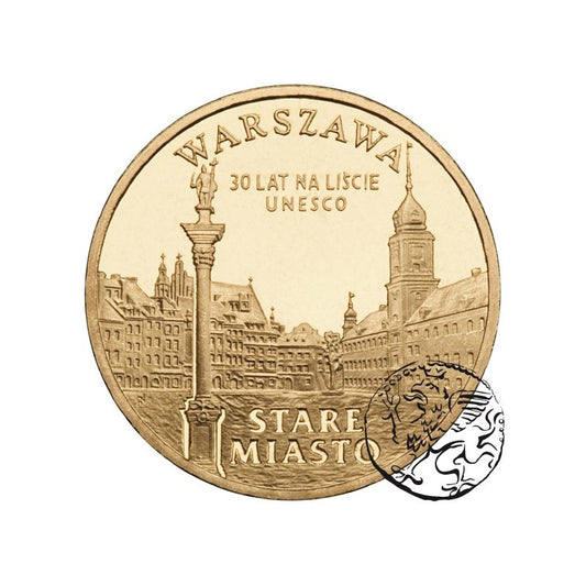 III RP, 2 złote, 2010, Warszawa - Stare Miasto