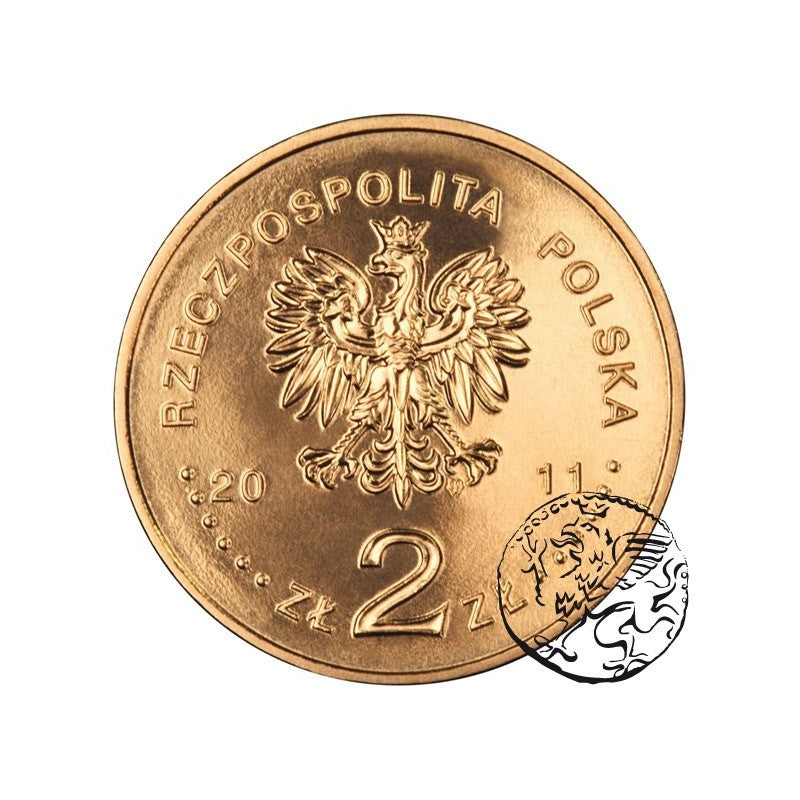 III RP, 2 złote, 2011, Europa bez barier - ociemniali