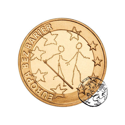 III RP, 2 złote, 2011, Europa bez barier - ociemniali
