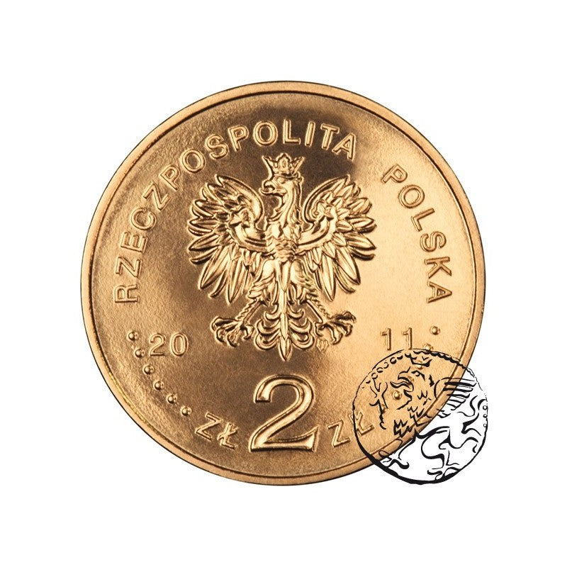 III RP, 2 złote, 2011, J. Przybora, J. Wasowski