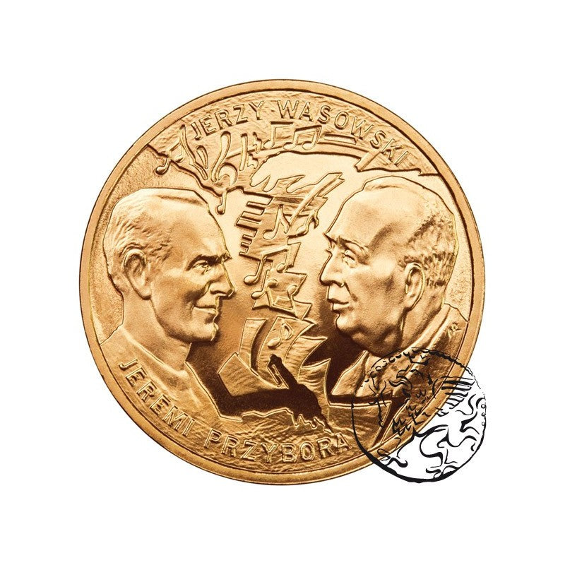 III RP, 2 złote, 2011, J. Przybora, J. Wasowski