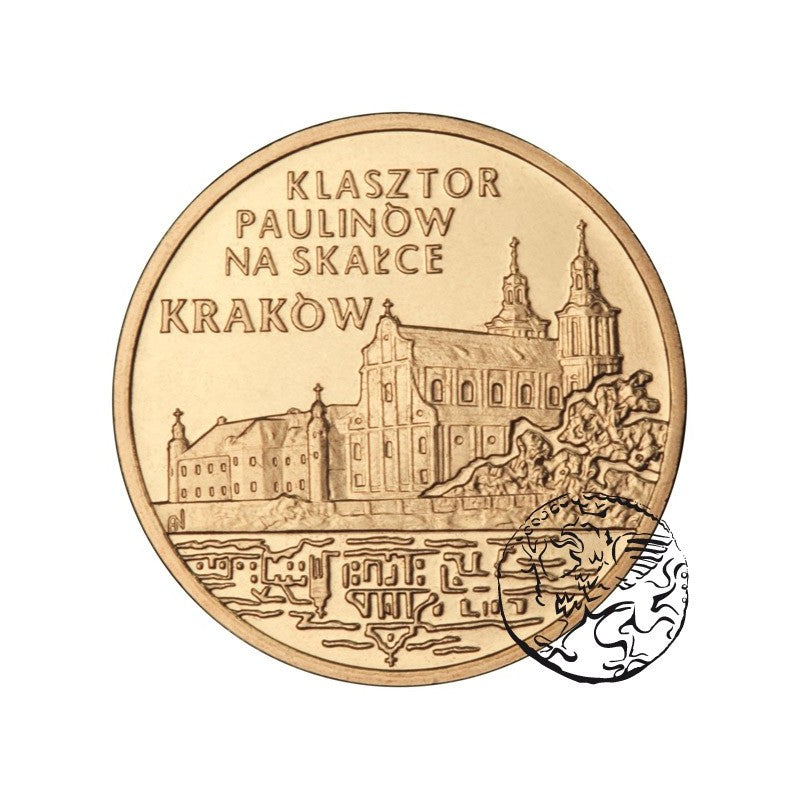III RP, 2 złote, 2011, Kraków - klasztor paulinów