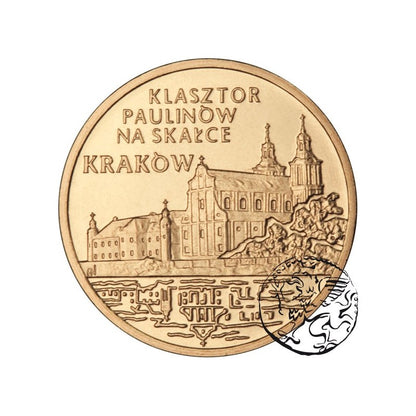 III RP, 2 złote, 2011, Kraków - klasztor paulinów