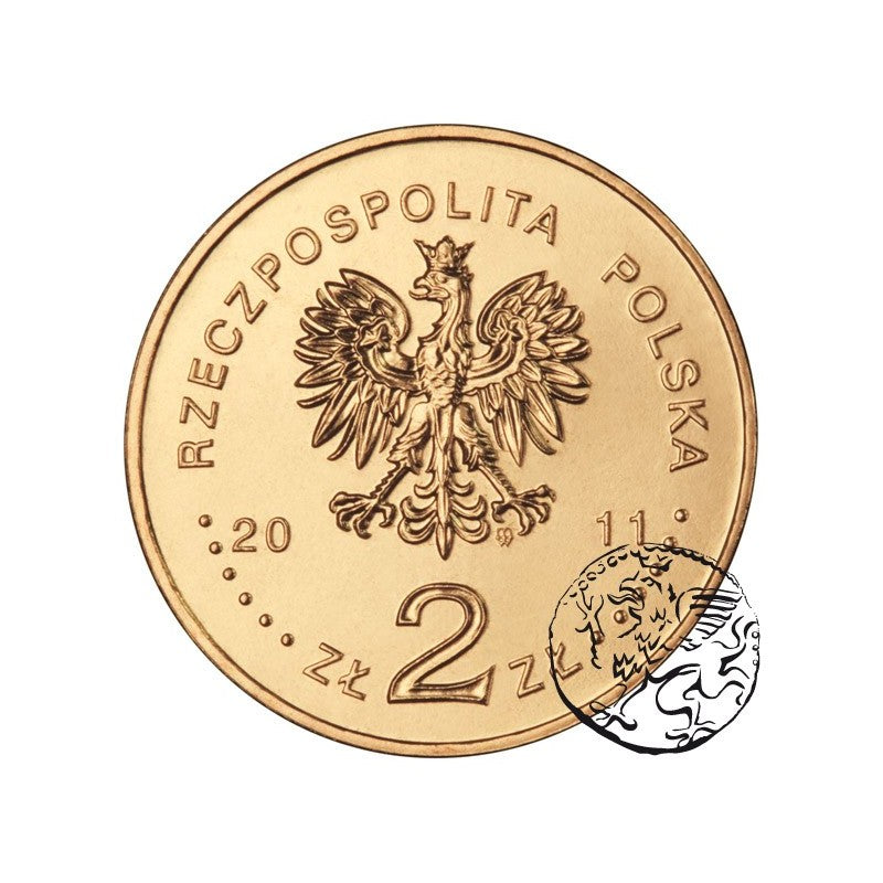 III RP, 2 złote, 2011, Kraków - klasztor paulinów