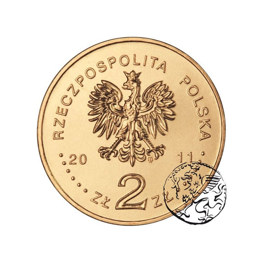 III RP, 2 złote, 2011, Łódź
