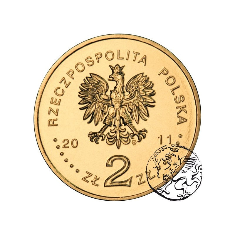 III RP, 2 złote, 2011, Mława