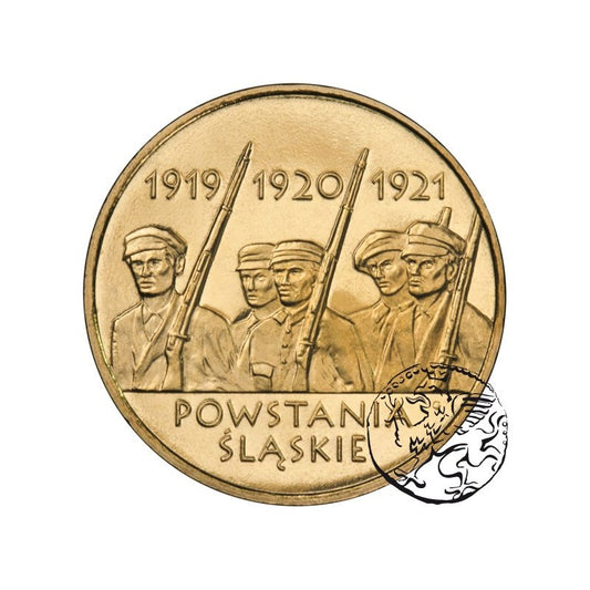 III RP, 2 złote, 2011, Powstanie Śląskie