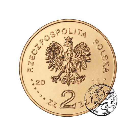 III RP, 2 złote, 2011, Poznań - klasztor franciszkanów