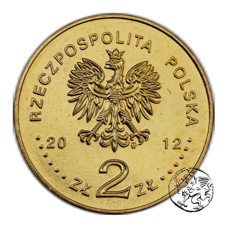 III RP, 2 złote, 2012, 20 lat WOŚP