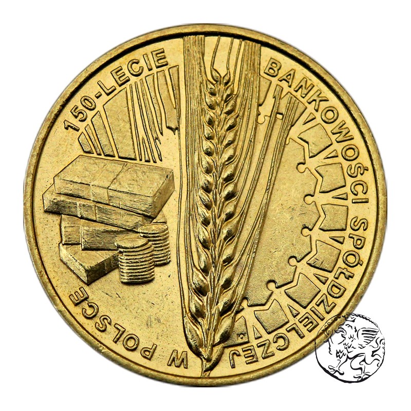 III RP, 2 złote, 2012, Bankowość spółdzielcza