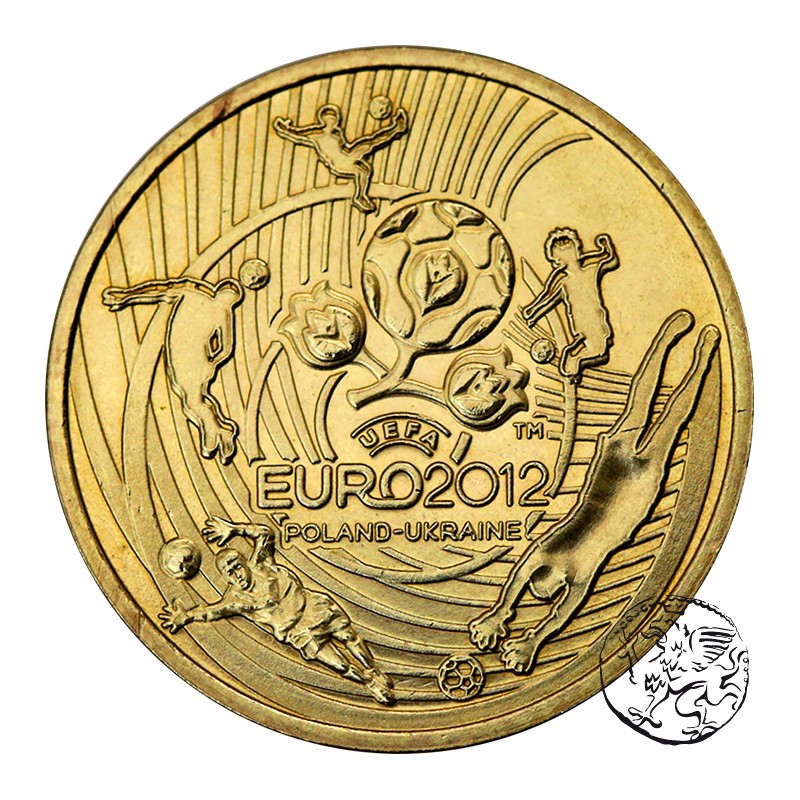 III RP, 2 złote, 2012, Euro 2012
