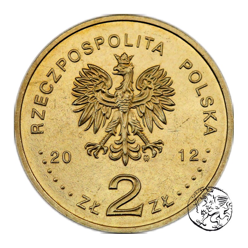 III RP, 2 złote, 2012, Krążownik Dragon