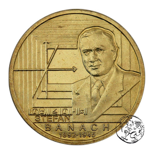 III RP, 2 złote, 2012, Stefan Banach