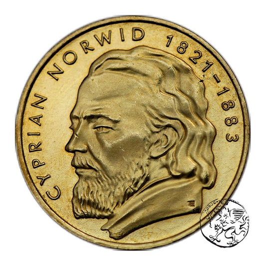 III RP, 2 złote, 2013, Cyprian Norwid