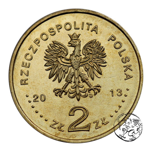 III RP, 2 złote, 2013, Cyprian Norwid