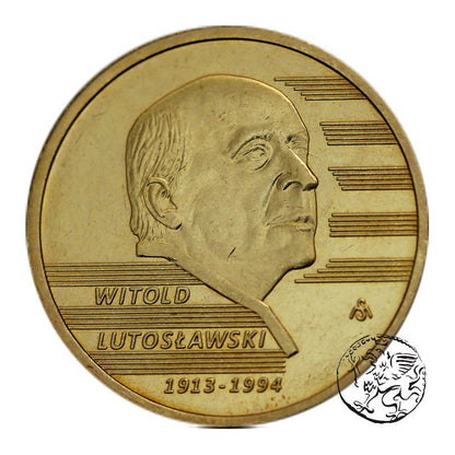 III RP, 2 złote, 2013, Witold Lutosławski