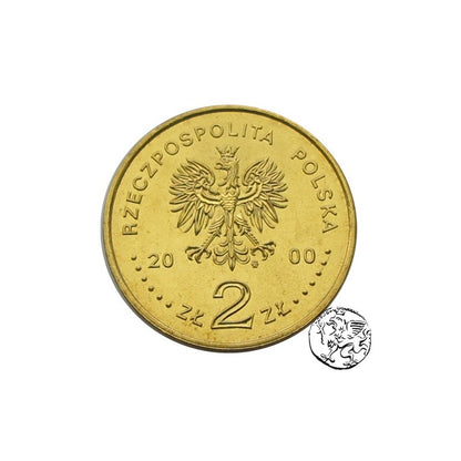 III RP, 2 złote, Wielki Jubileusz roku 2000