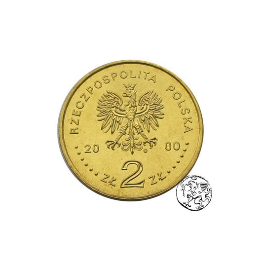 III RP, 2 złote, Wielki Jubileusz roku 2000