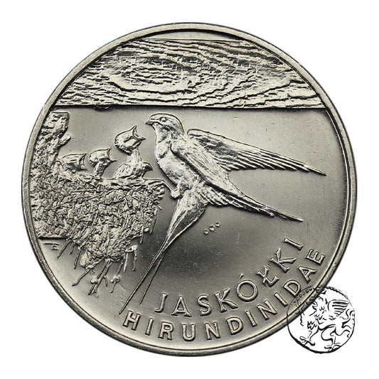 III RP, 20 000 zł, 1993, Jaskółki