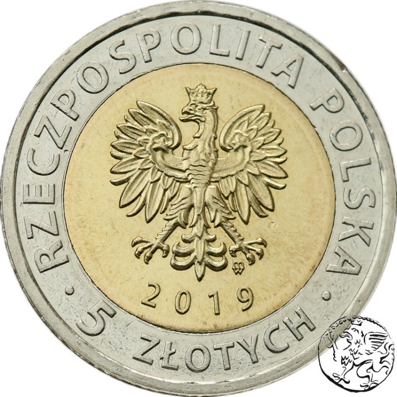III RP, 5 złotych, 2019, Odkryj Polskę – Kopiec Wyzwolenia