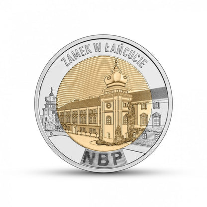 III RP, 5 złotych, 2024, Odkryj Polskę – Zamek w Łańcucie